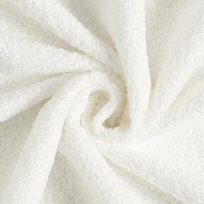 Bekledingsstof Bouclé – wit, 