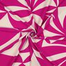 Stretch blousestof geometrisch| Poppy Fabrics – purper/cashew,  thumbnail number 3