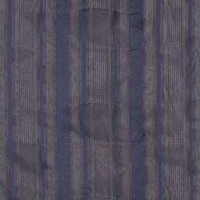 Chiffon Satijnen strepen met Glitter – marineblauw, 