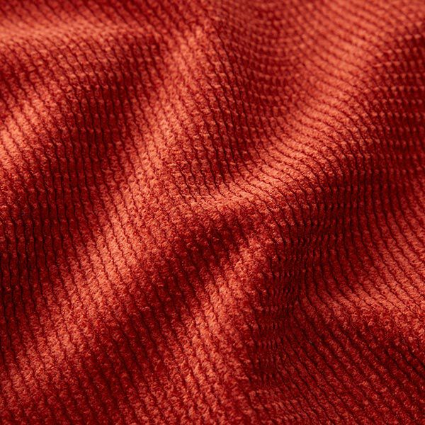Bekledingsstof Corduroy-look golven – terracotta, image number 2