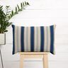 Decostof Half panama maritieme strepen – natuur/indigo,  thumbnail number 7
