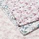 GOTS Katoenjersey Abstracte bladerranken – ecru/blauw,  thumbnail number 6