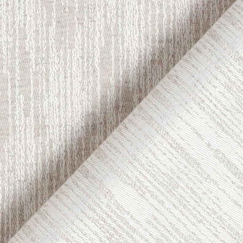 Decostof Jacquard abstracte stof gerecycled – nevelgrijs, image number 4