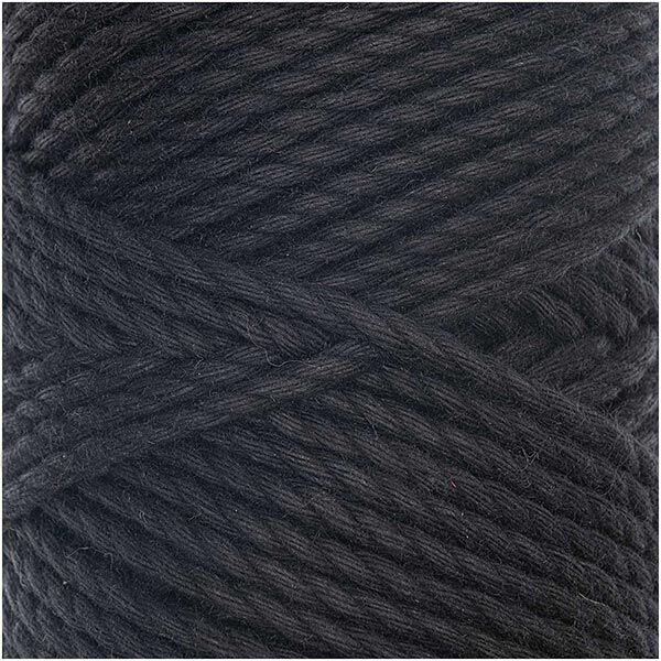 Creative Cotton Cord Skinny macramé-garen [3mm] | Rico Design – zwart,  image number 2