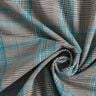 Glencheck-viscosemix – turkoois/zwart,  thumbnail number 3