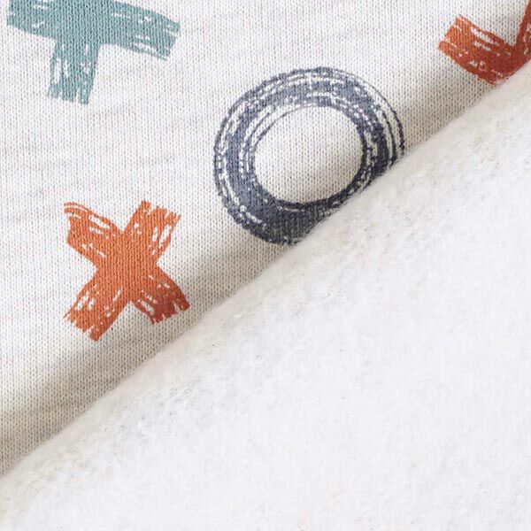 Sweatshirt geruwd Tic-Tac-Toe – natuur, image number 4