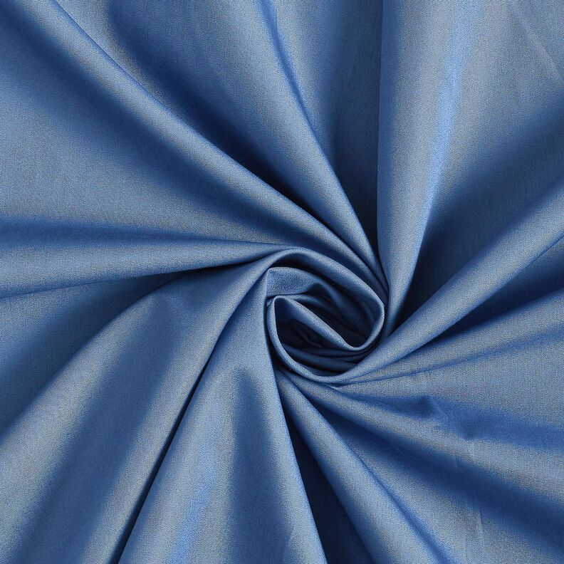 GOTS Katoenpopeline | Tula &acirc;&euro;&ldquo; jeansblauw,  image number 1