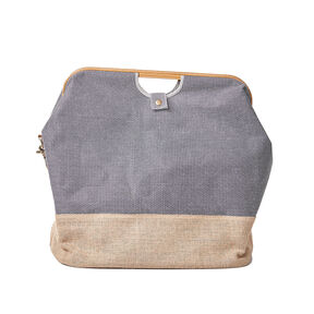 Store & Travel Bag [45 x 30 x 50 cm] | Prym – lichtgrijs/natuur, 