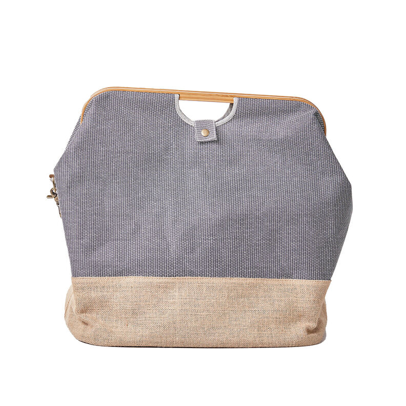 Store & Travel Bag [45 x 30 x 50 cm] | Prym – lichtgrijs/natuur,  image number 1