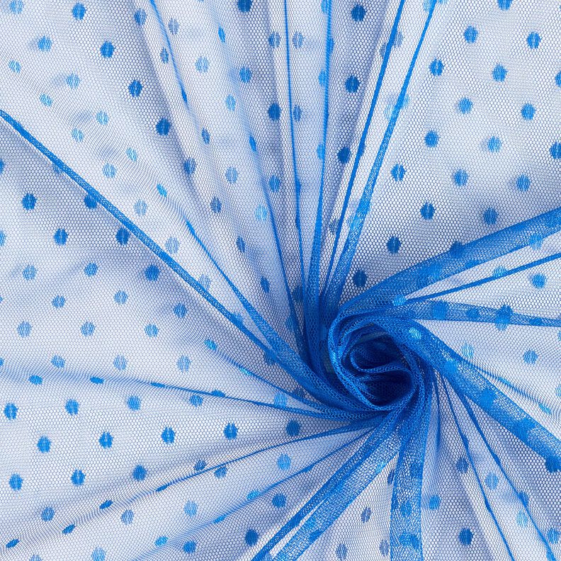 Softmesh stippen – koningsblauw, image number 4