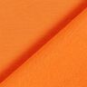 Licht katoenen sweatstof effen – oranje,  thumbnail number 5