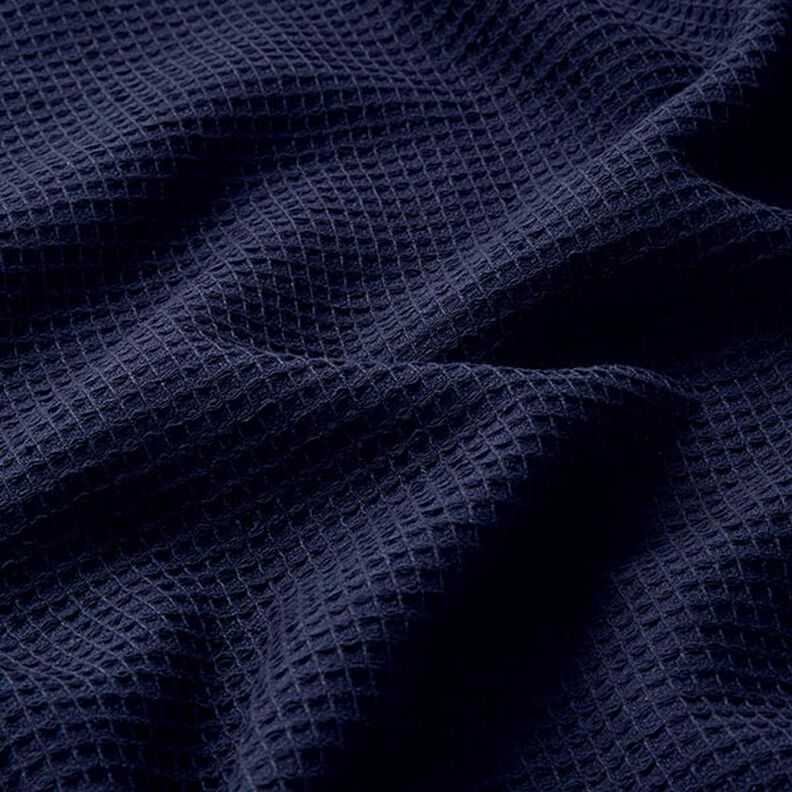 Wafelpiqué – navy, image number 3
