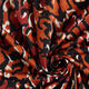 Romaniet jersey abstract luipaardpatroon – terracotta,  thumbnail number 3