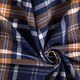Katoenflanel Gedrukt geruit motief | by Poppy – marineblauw/reekalf,  thumbnail number 3