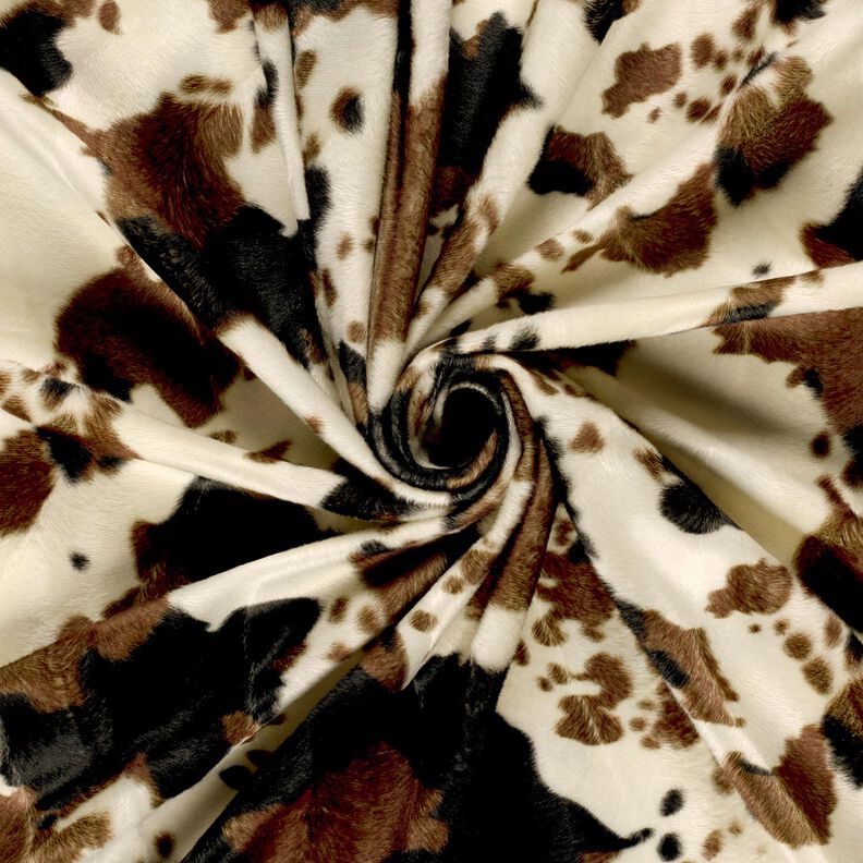 Kunstvacht koe – bruin/wit,  image number 3