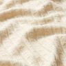 Breistof Ajour elegante glitterstrepen – creme,  thumbnail number 2