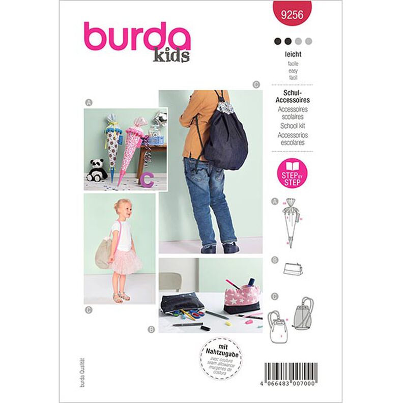 Schooltas / etui / sporttas, Burda 9256 | One Size,  image number 1