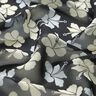Chiffon hibiscusbloemen – zwart/wit,  thumbnail number 2