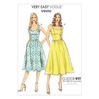 Jurk, Vogue 9100 | 32 - 48, 