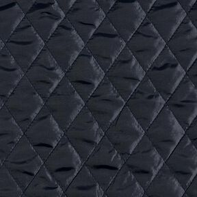 Gewatteerde voering Rhombus – zwart blauw, 