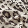 Viscose-linnen-mix Luipaardprint digitale print – amandel/zwart,  thumbnail number 2