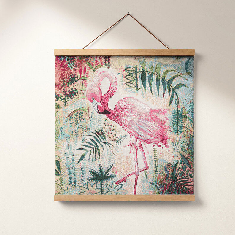 Decostof tapijtstuk Flamingo – beige/pink,  image number 6