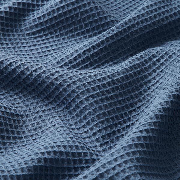 Wafelpiqué – duifblauw, image number 3