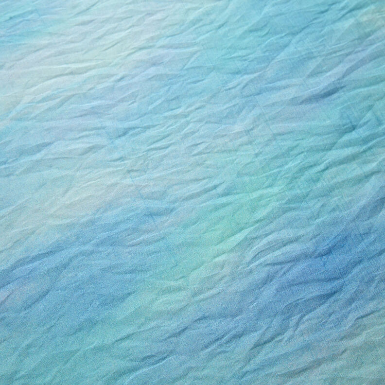 Lichte Tencel-batik – aquablauw,  image number 9
