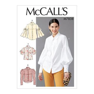 Top, McCalls 7838 | 32 - 40, 