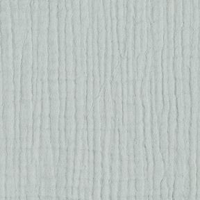 GOTS Drielaagse katoenen mousseline – duifblauw, 