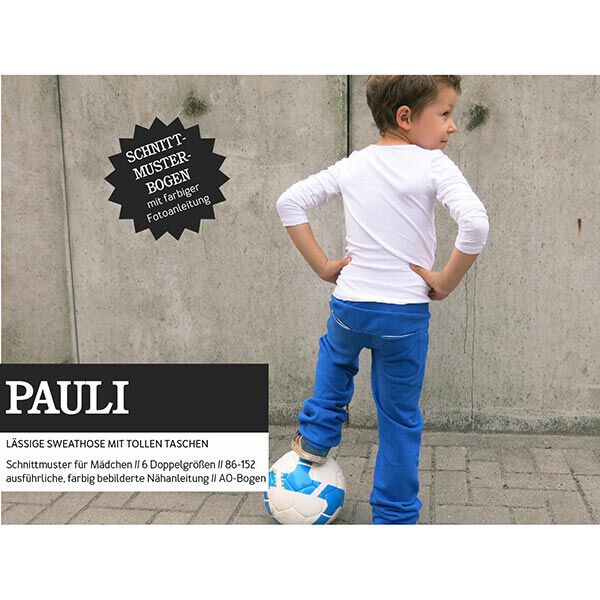PAULI - coole joggingbroek met grote zakken, Studio Schnittreif  | 86 - 152,  image number 1