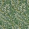 Decostof Half panama Verstrengelde takken – natuur/donkergroen,  thumbnail number 1