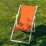 Outdoor Ligstoel stof Effen 44 cm – oranje,  thumbnail number 4