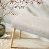 Bekledingsstof Chenille Effen – amandel,  thumbnail number 6