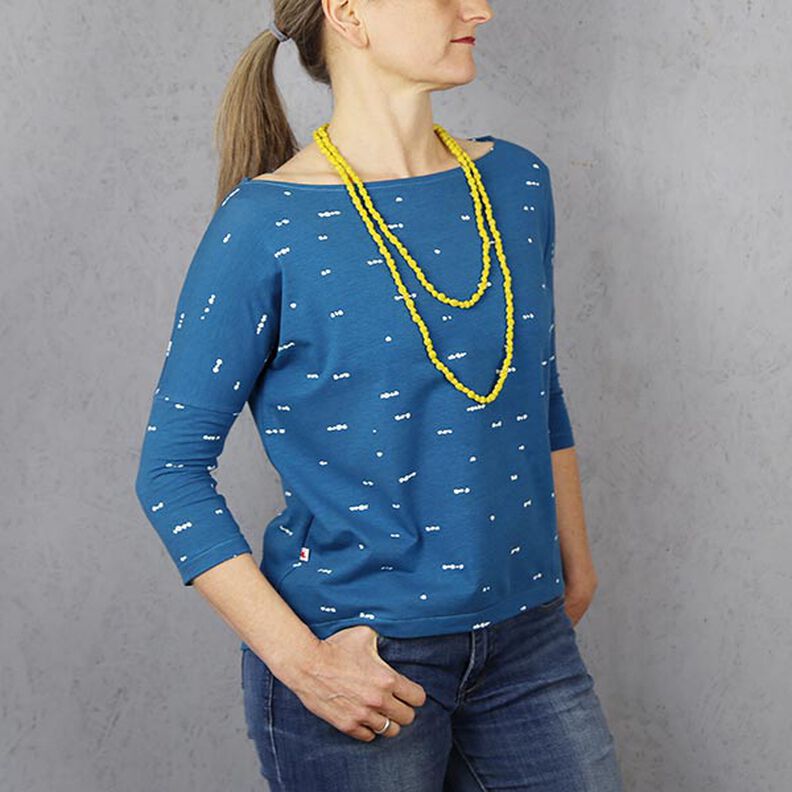 FRAU KARLA - zomershirt met 3/4 mouwen, Studio Schnittreif | XS - XXL,  image number 5