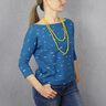 FRAU KARLA - zomershirt met 3/4 mouwen, Studio Schnittreif | XS - XXL,  thumbnail number 5