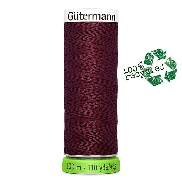 Allesnaaier rPET [369] | 100 m  | Gütermann – bordeauxrood,  image number 1