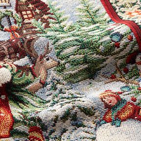 Panel Gobelin Kerstbezoek – karmijnrood, 