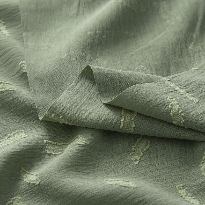 Jacquard Dobby strepen – kaki,  image number 3