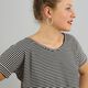 FRAU BILLE - casual hemd met knoopsluiting en omgeslagen mouwen, Studio Schnittreif  | XS -  L,  thumbnail number 4