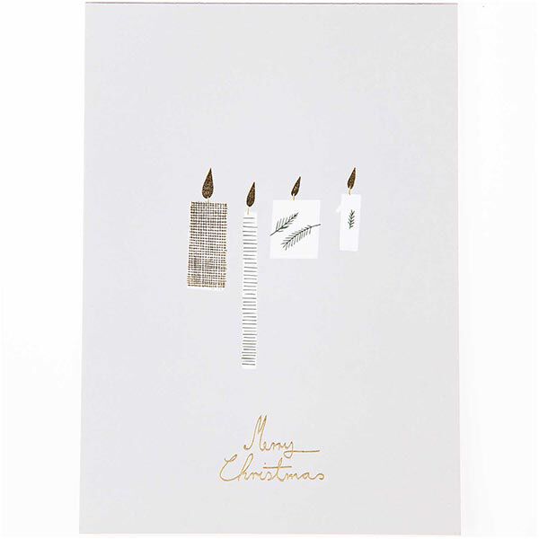 Blok met briefkaarten Nostalgic Christmas | Rico Design – zwart, image number 6