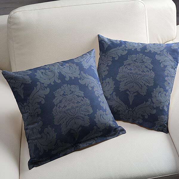 Decostof Jacquard Damasco 280 cm – koningsblauw,  image number 5