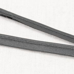 Satijn Paspelband [10 mm] – grijs, 