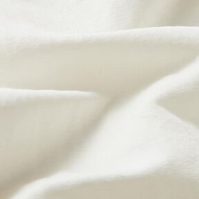 Overhemdstof viscose-linnenmix effen – wit, 