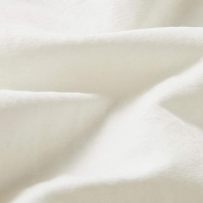 Overhemdstof viscose-linnenmix effen – wit, image number 2