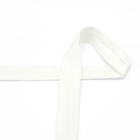 Biasband Katoenjersey [20 mm] – ecru, 