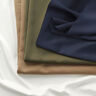 Crêpe satijn effen – marineblauw,  thumbnail number 4