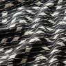 Gebreid jacquard geometrisch patroon – zwart/wit,  thumbnail number 2