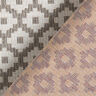 Outdoorstof jacquard Ruiten – grijs,  thumbnail number 4