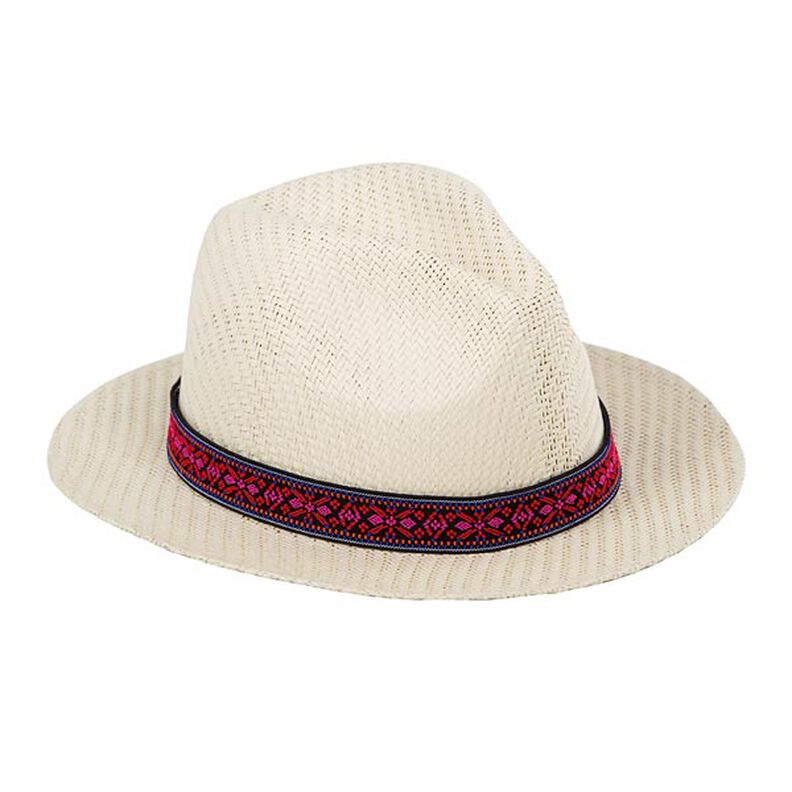 Color Elastic Bloem - rood/pink,  image number 4
